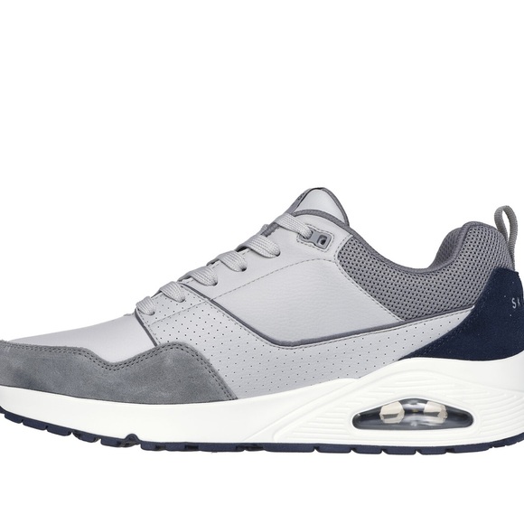 Skechers men’s uno retro one gray - Picture 3 of 5